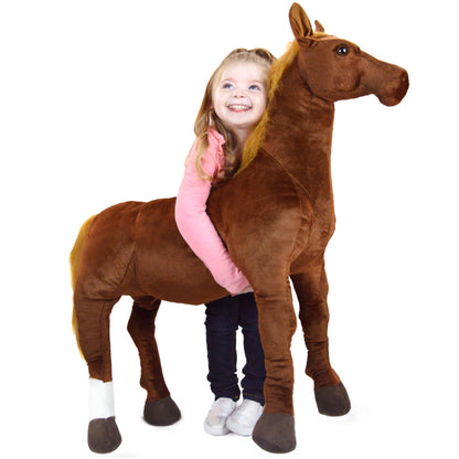 Thorsten The Thoroughbred Horse | 36 Inch Stuffed Animal Plush