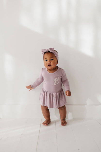 Bamboo Bodysuit Dress + Headband