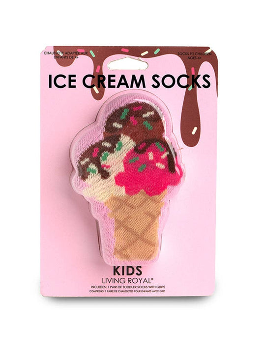 Ice Cream Cone Socks