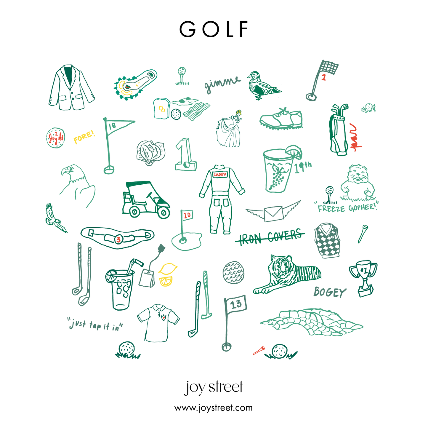 Golf Kids Crewneck Sweatshirt
