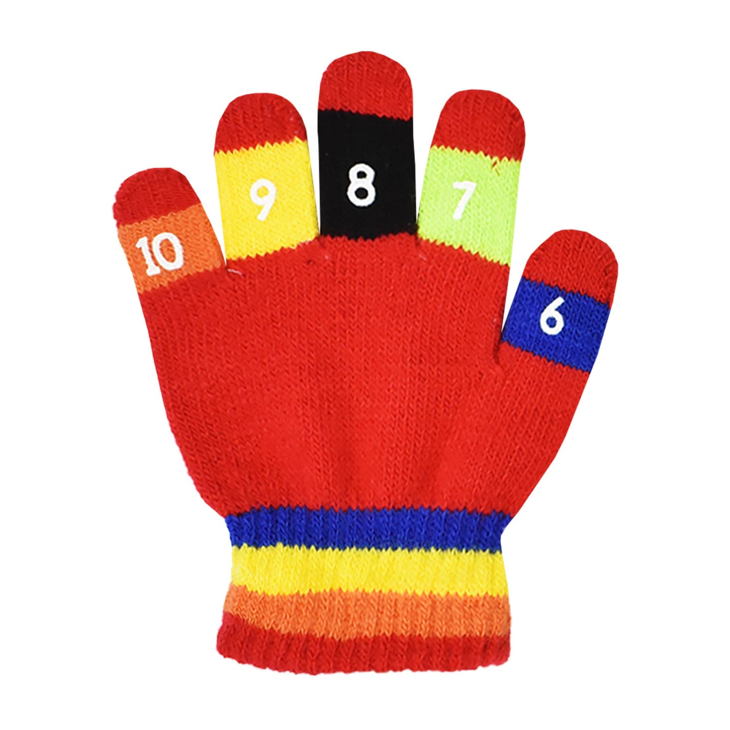 Boys/Girls Stretch Number Gloves