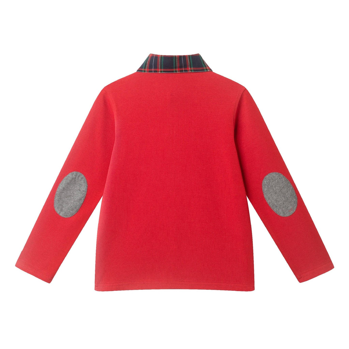 Kids Polo & Twill Pant Holiday Set | Red