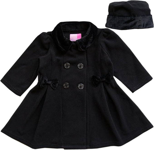 Dresscoat with Velvet Trim +Hat