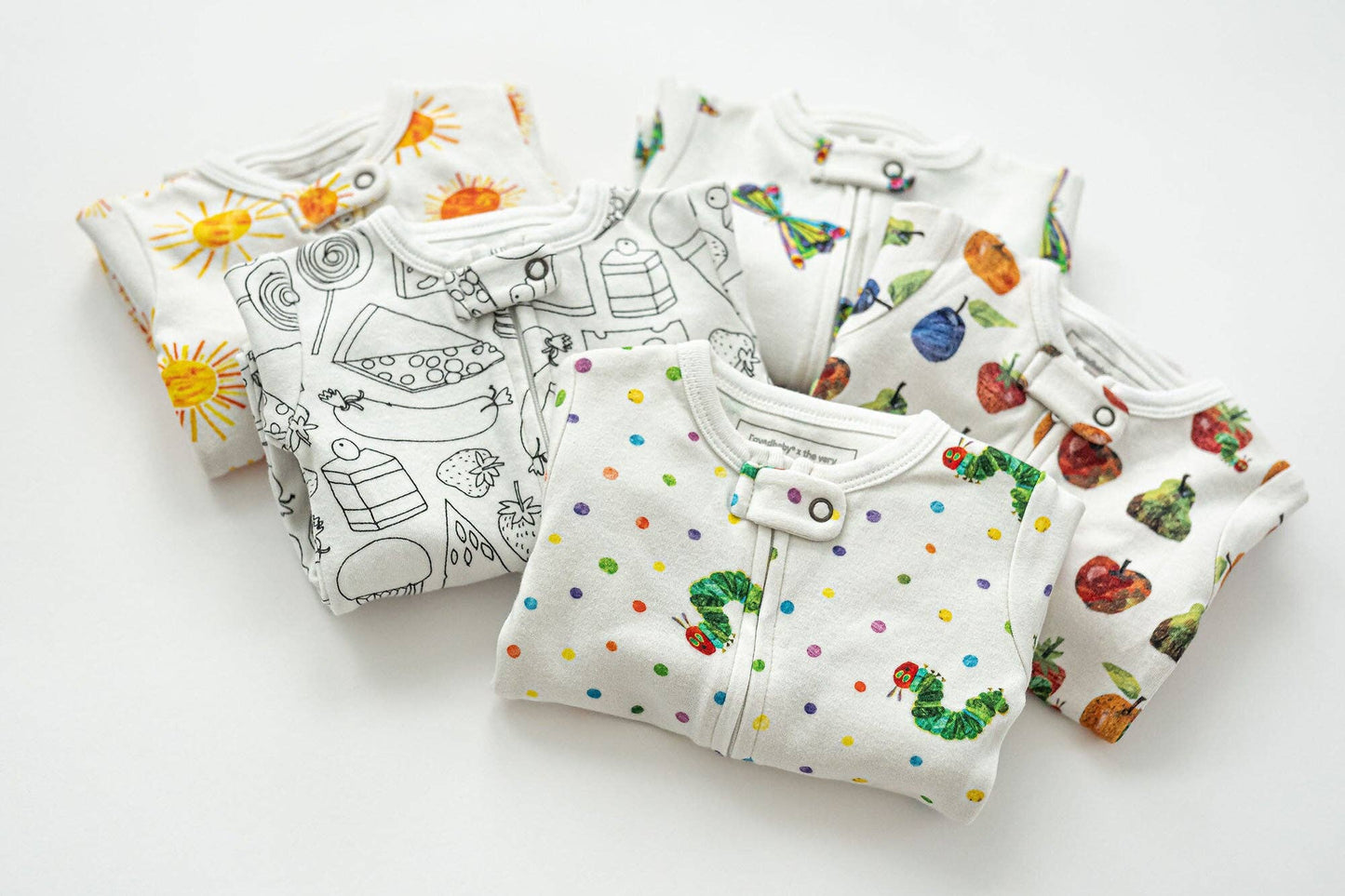 Caterpillar | Organic Zipper Footie