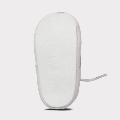 August Girls Crib Lace-Up Shoe