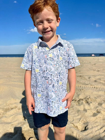 Oysters Boy's Polo Shirt