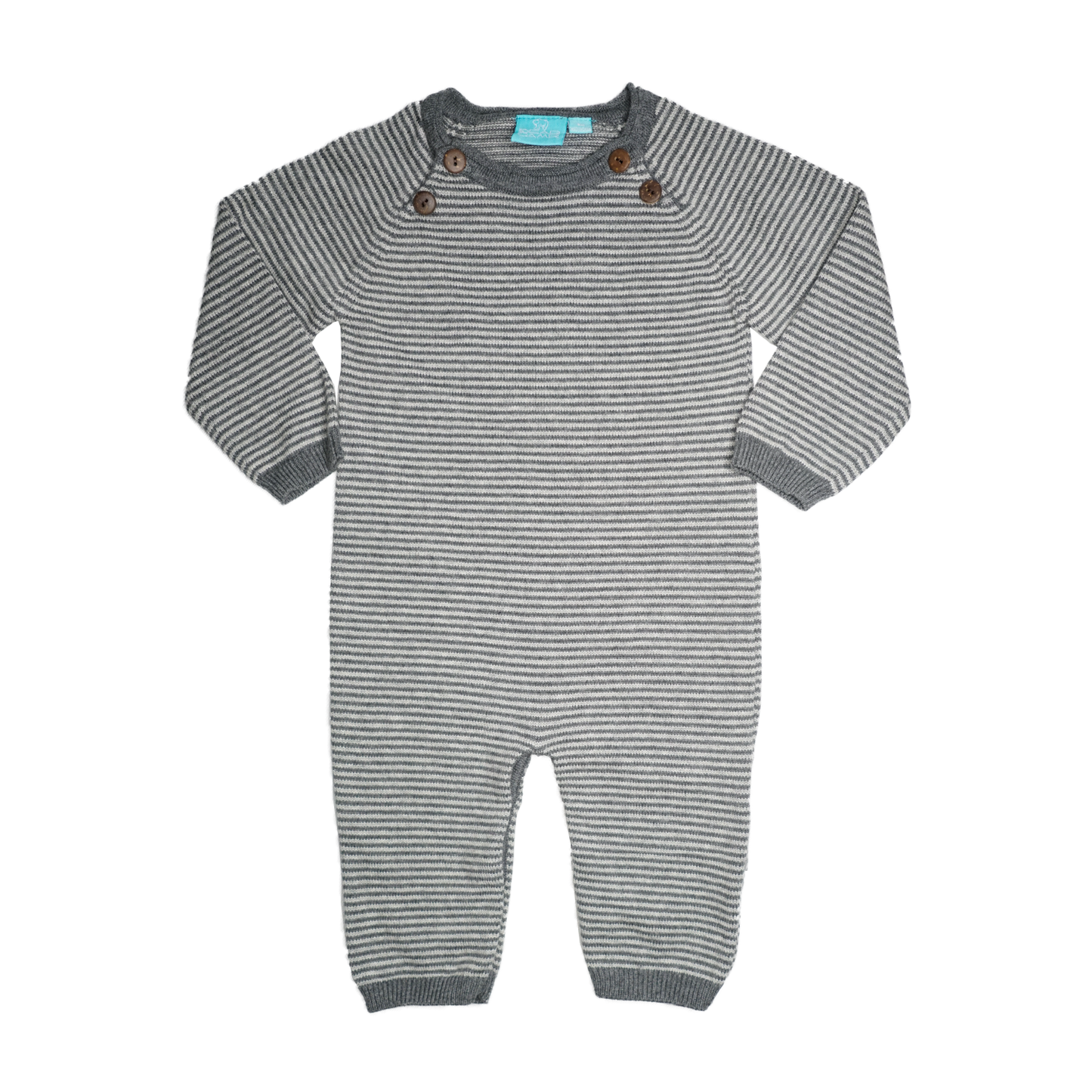 Striped Sweater Romper - Baby