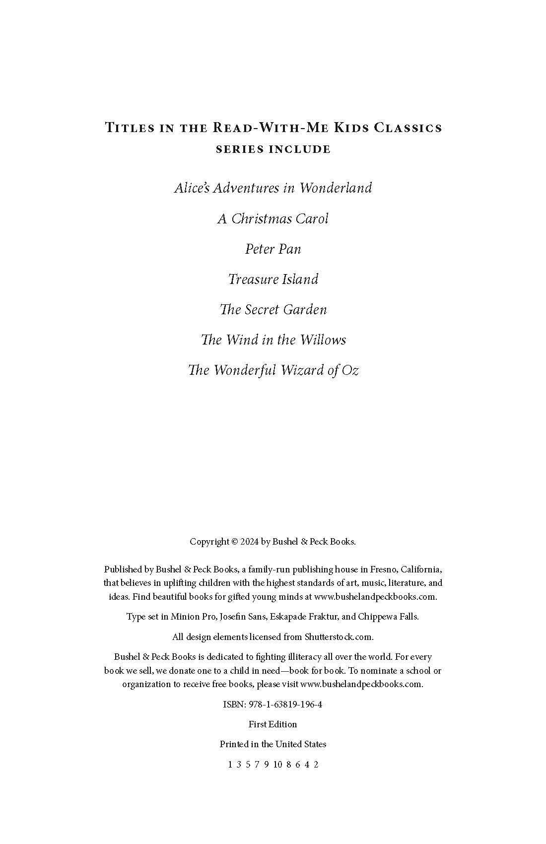 A Christmas Carol: The Read-With-Me Edition