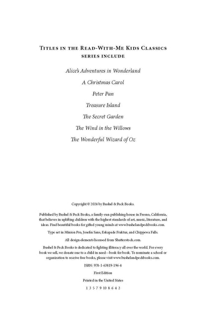 A Christmas Carol: The Read-With-Me Edition
