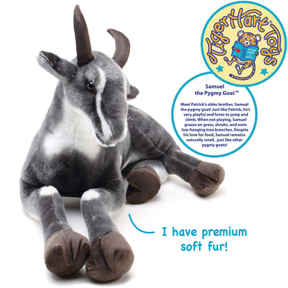 Samuel The Pygmy Goat | 27 Inch Stuffed Animal Plush