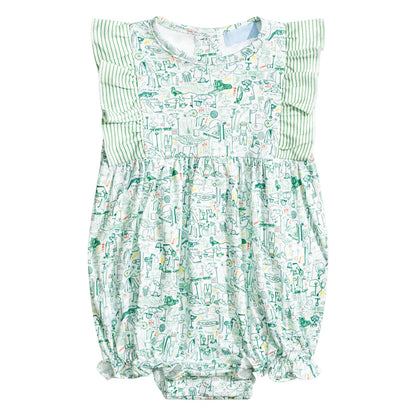 Golf Baby Girl Bubble