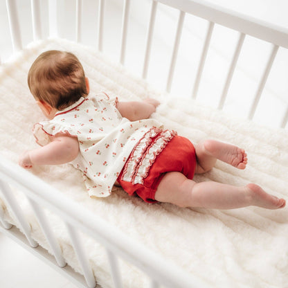 Cherry Grove Ruffle Diaper Cover Set