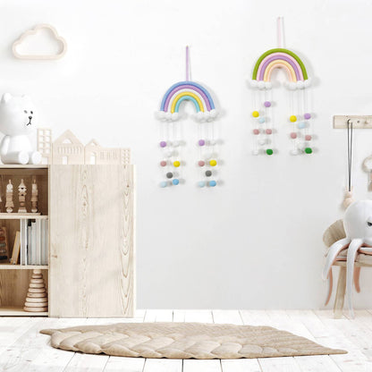 Cloud Rainbow Wall Hangings Decoration For Kids Room