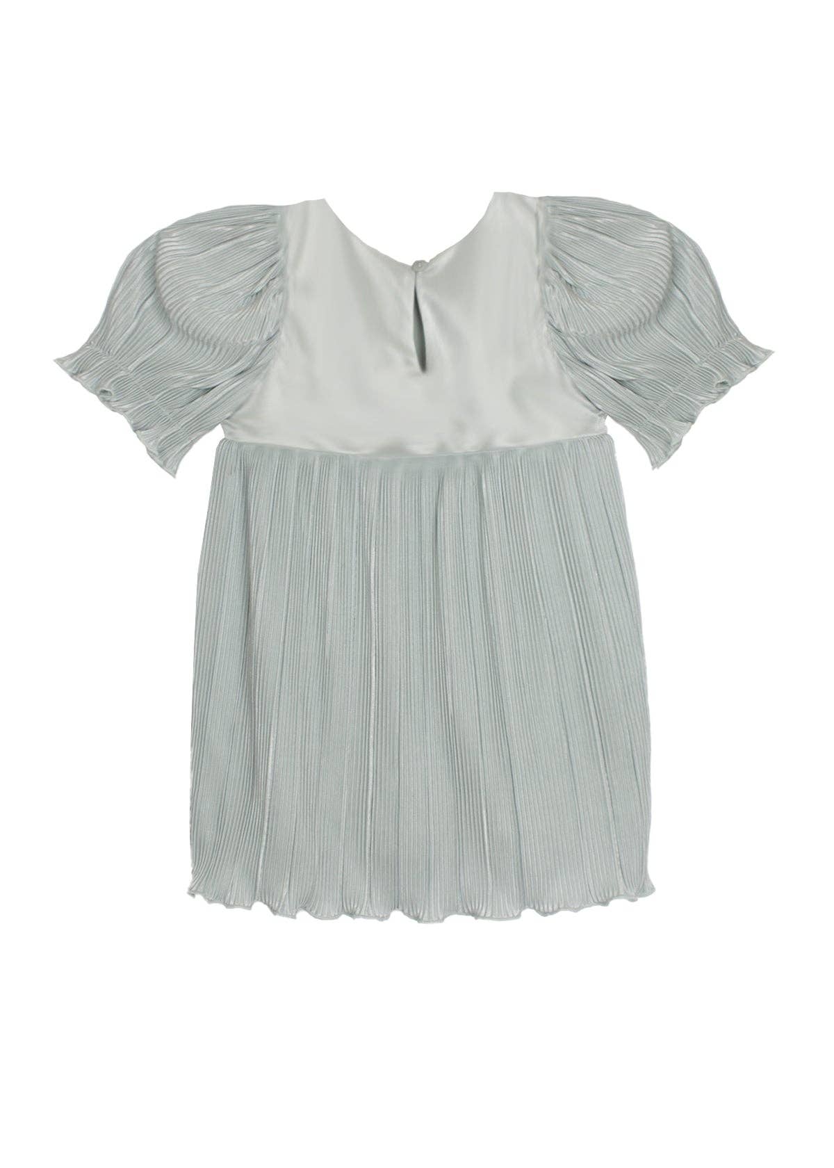 Wintermelon Pleated Bow Dress