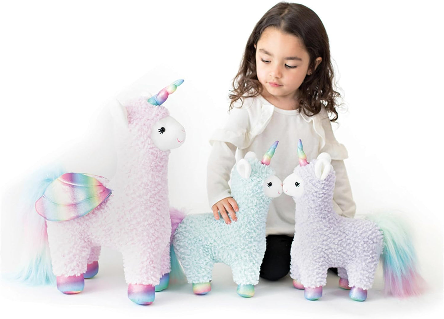 Gund Cotton Candy Llamacorn Plush Toy