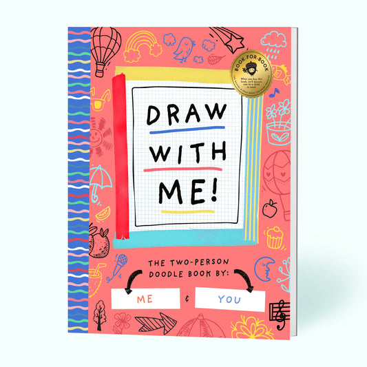 Draw With Me! (Kids Doodle Coloring Book)