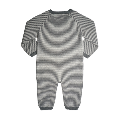 Striped Sweater Romper - Baby
