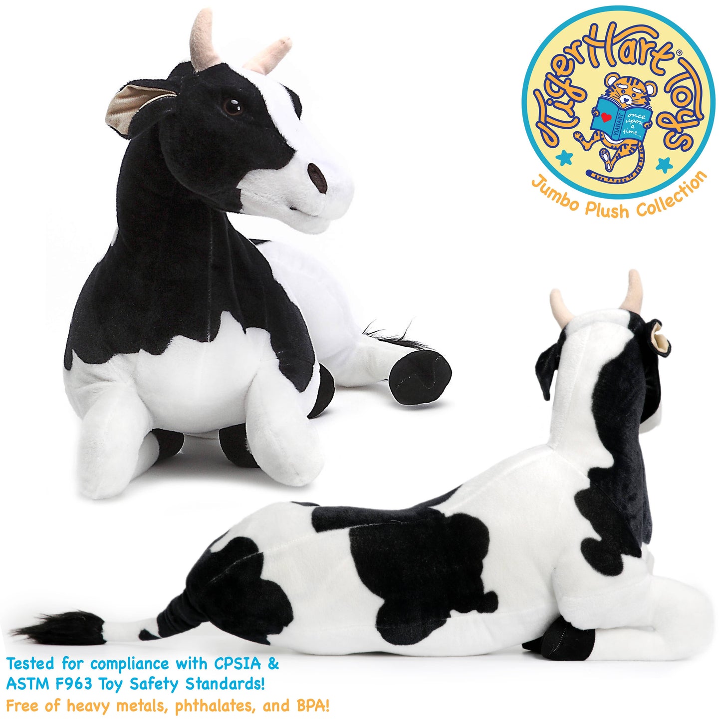 Milhouse The Cow | 27 Inch Stuffed Animal Plush