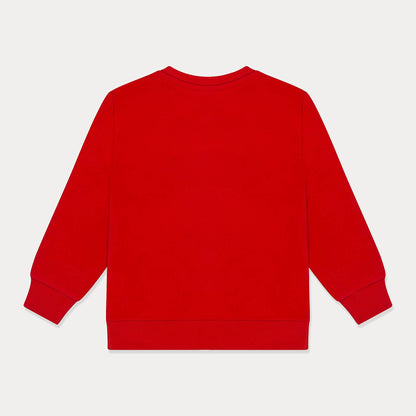 Fleece Cotton Crewneck Infant Sweatshirt