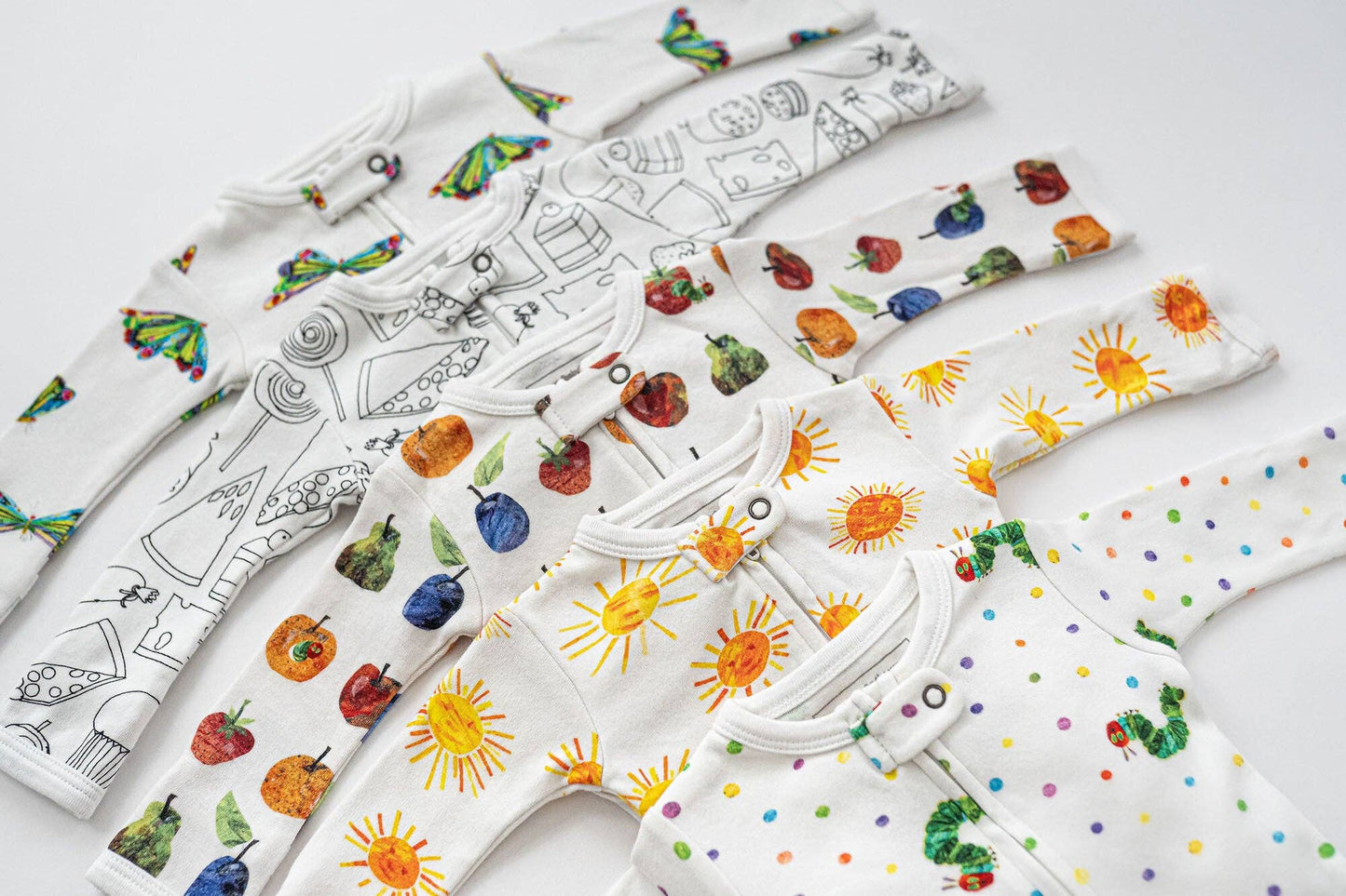 Fruit | Organic Zipper Footie