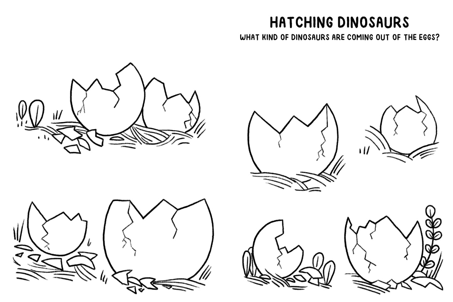 Mini Doodles: Let's Draw Dinosaurs