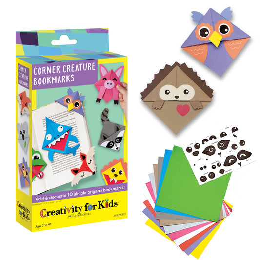 Corner Creature Bookmarks Mini Kit - DIY Craft for Kids