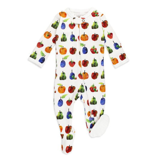 Fruit | Organic Zipper Footie