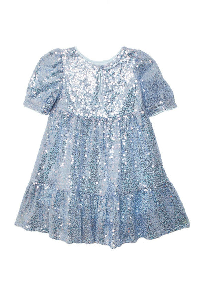 Starry Blue Glitter Dress