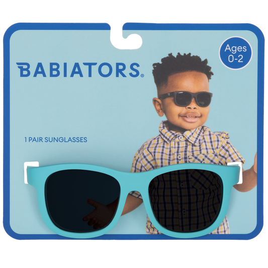 Turquoise Navigator  Kids Sunglasses