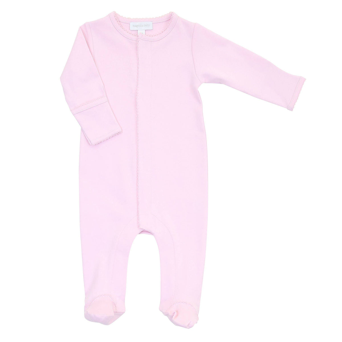 Essentials Solid Pink Footie