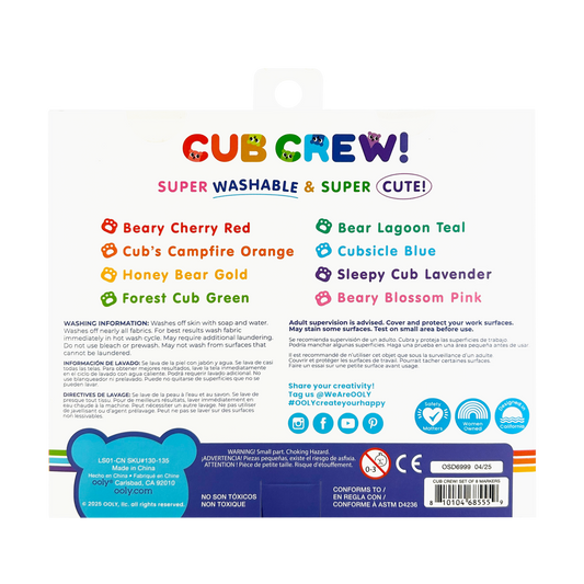 Cub Crew: Markers (Set of 8)
