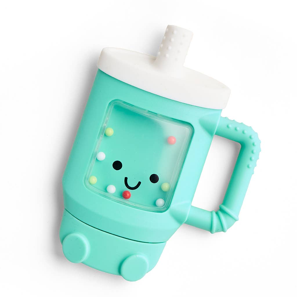 *NEW OPTION* Sweetie Shake Plus™ - Teething + Rattle Toy: Croissant