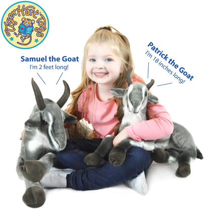 Samuel The Pygmy Goat | 27 Inch Stuffed Animal Plush