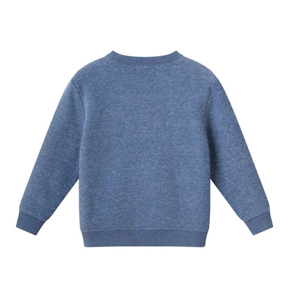 Kids Sweater & Twill Jogger Set | Navy Polar Bear