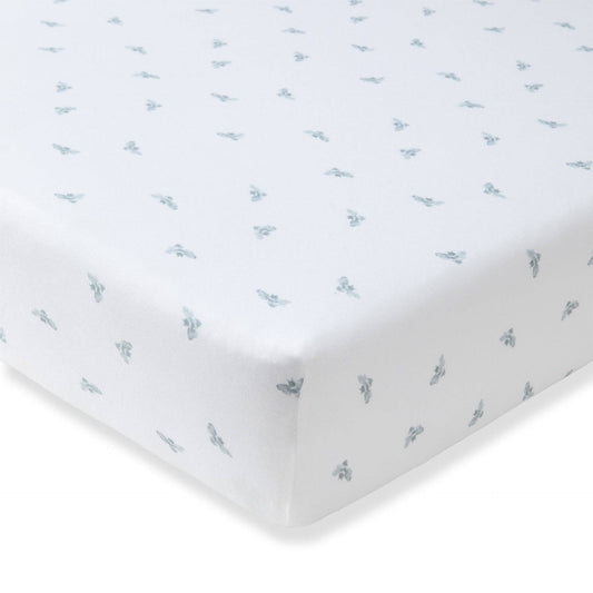 Golden Bee Organic Cotton BEESNUG® Fitted Crib Sheet - Quarry