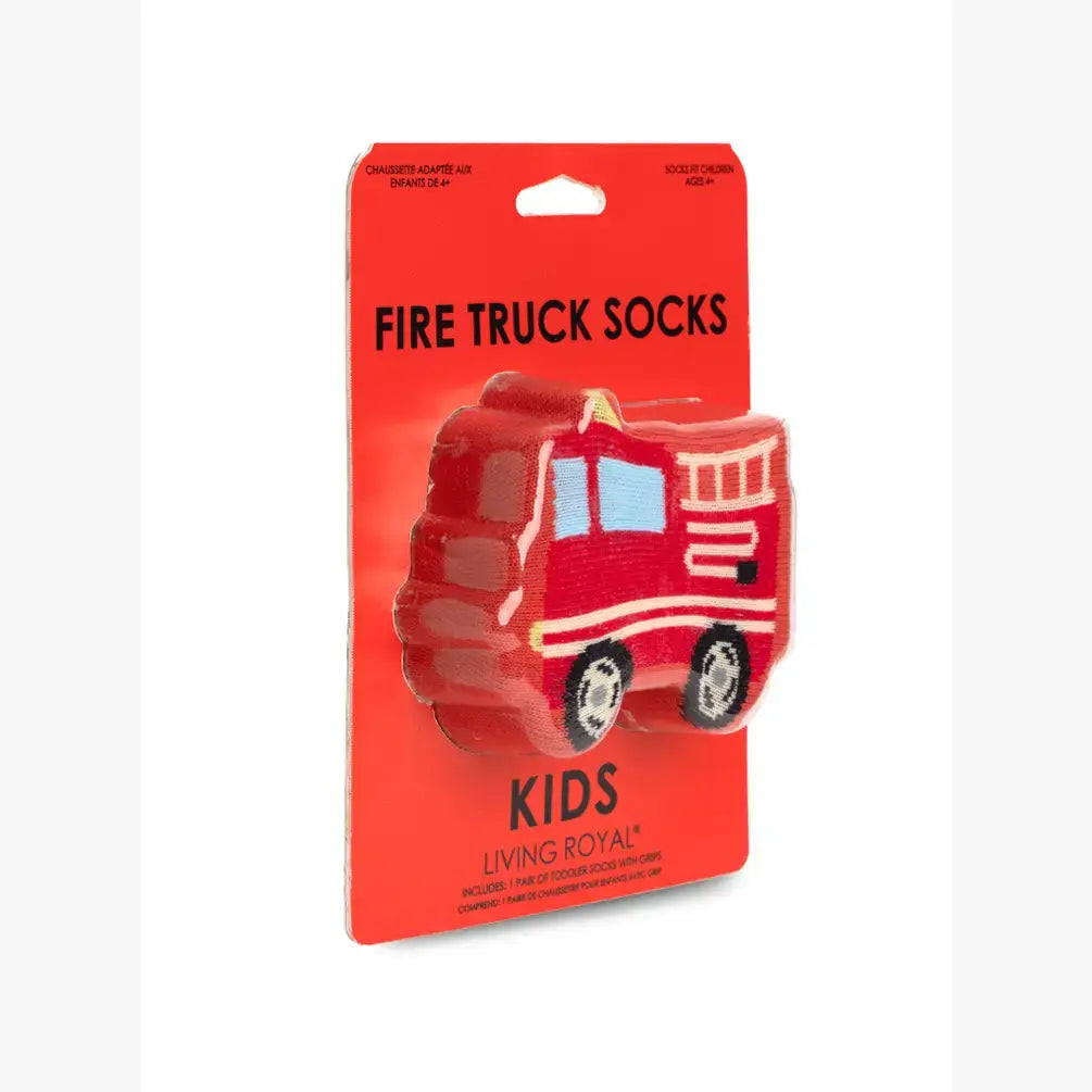 Fire Truck Socks