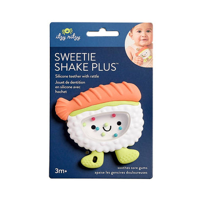 *NEW OPTION* Sweetie Shake Plus™ - Teething + Rattle Toy: Sushi
