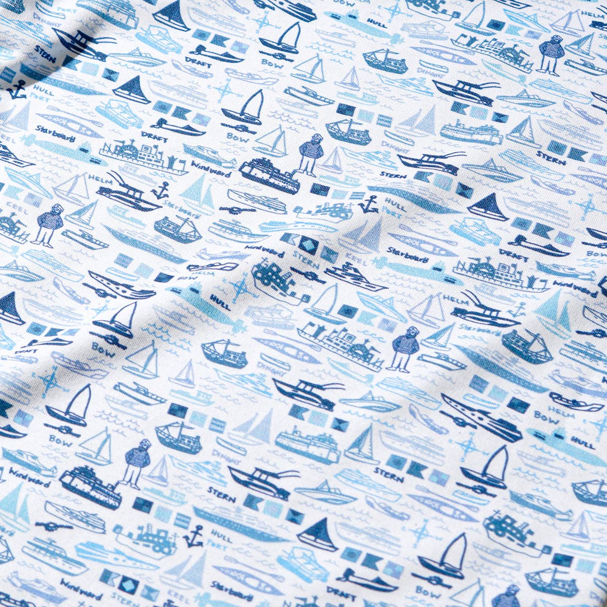 Boats Two Piece Kids Pajamas
