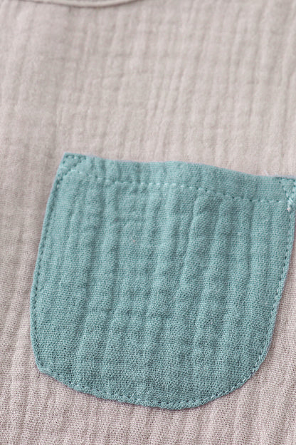 Premium Muslin Boy's Short Set