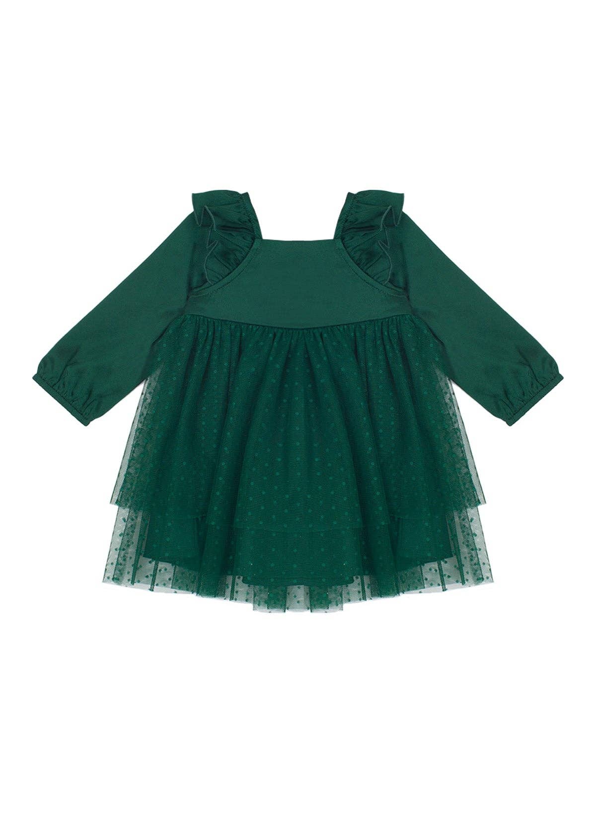 Mistletoe Emerald Dress