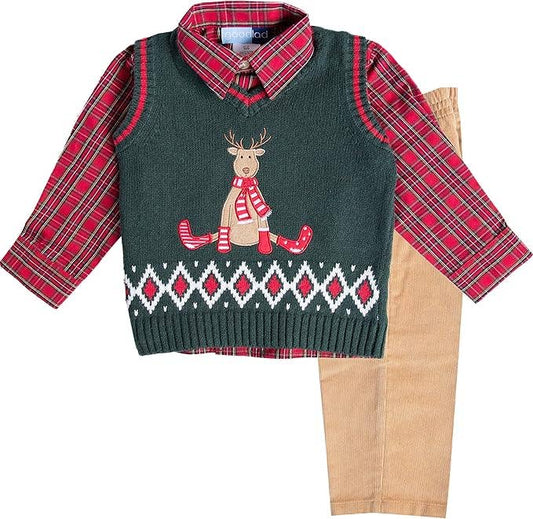 Oh Dear! Sweater Vest Set