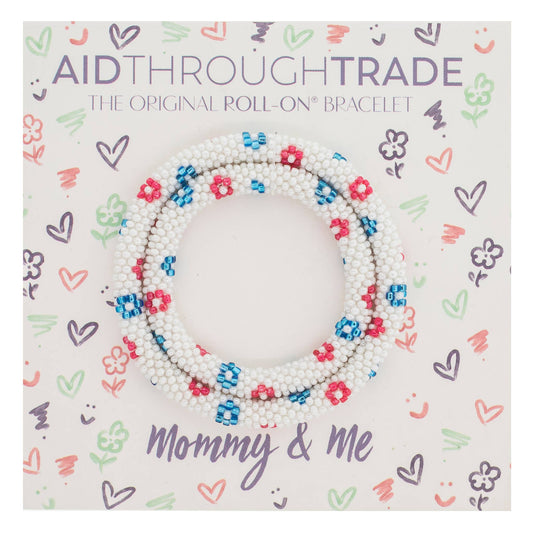 Mommy & Me Roll-On® Bracelets Firecracker- Set of 2