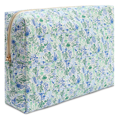 Birth Flowers Large Travel Pouch