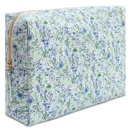 Birth Flowers Large Travel Pouch
