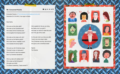 Letters to Never Send Santa Book