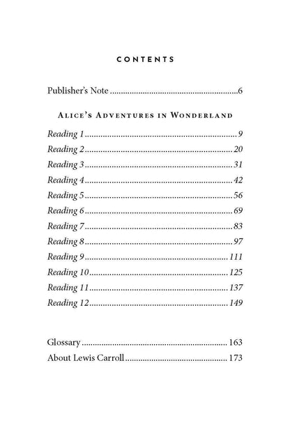 Alice's Adventures in Wonderland: The Read-With-Me Edition