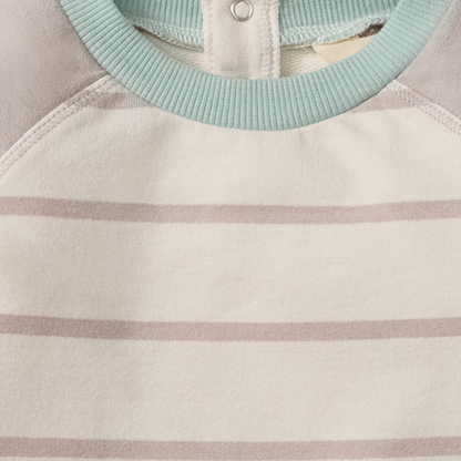 Basic Stripe Baby Boy Jumpsuit