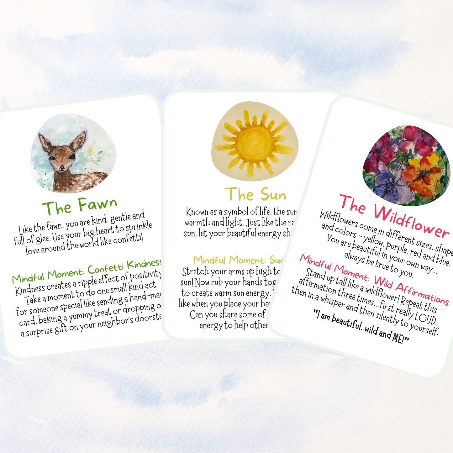 "Mindful & Magical Me" Kids Inspiration Deck