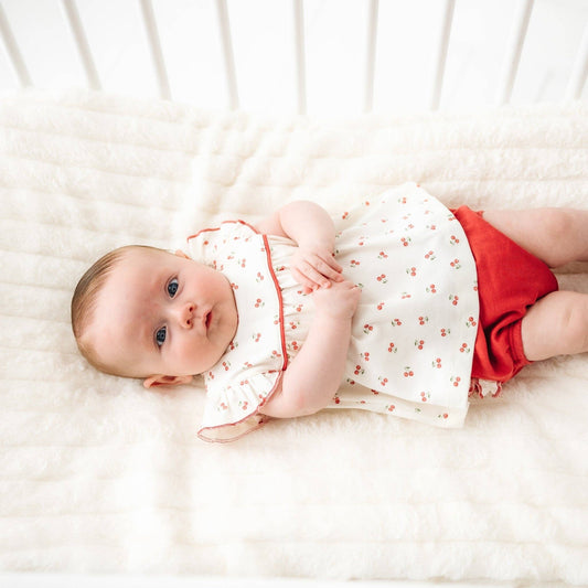 Cherry Grove Ruffle Diaper Cover Set