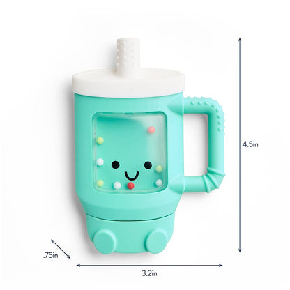 *NEW OPTION* Sweetie Shake Plus™ - Teething + Rattle Toy: Croissant